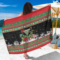 Sip Sparkle Sleigh Christmas Margarita Sarong Funny Christmas Spirit - Wonder Print Shop