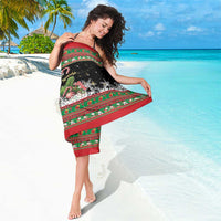 Sip Sparkle Sleigh Christmas Margarita Sarong Funny Christmas Spirit - Wonder Print Shop
