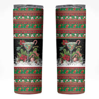 Sip Sparkle Sleigh Christmas Margarita Skinny Tumbler Funny Christmas Spirit - Wonder Print Shop