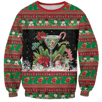 Sip Sparkle Sleigh Christmas Margarita Sweatshirt Funny Christmas Spirit - Wonder Print Shop