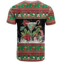 Sip Sparkle Sleigh Christmas Margarita T Shirt Funny Christmas Spirit - Wonder Print Shop