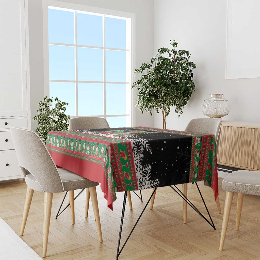Sip Sparkle Sleigh Christmas Margarita Tablecloth Funny Christmas Spirit - Wonder Print Shop