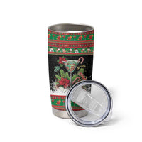 Sip Sparkle Sleigh Christmas Margarita Tumbler Cup Funny Christmas Spirit - Wonder Print Shop