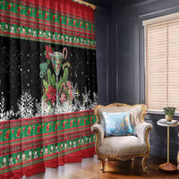 Sip Sparkle Sleigh Christmas Margarita Window Curtain Funny Christmas Spirit - Wonder Print Shop