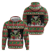Sip Sparkle Sleigh Christmas Margarita Zip Hoodie Funny Christmas Spirit - Wonder Print Shop