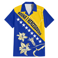 Bosnia and Herzegovina Independence Day Family Matching Mermaid Dress and Hawaiian Shirt Bosna i Hercegovina Lily - Wonder Print Shop