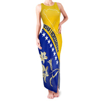 Bosnia and Herzegovina Independence Day Family Matching Tank Maxi Dress and Hawaiian Shirt Bosna i Hercegovina Lily - Wonder Print Shop