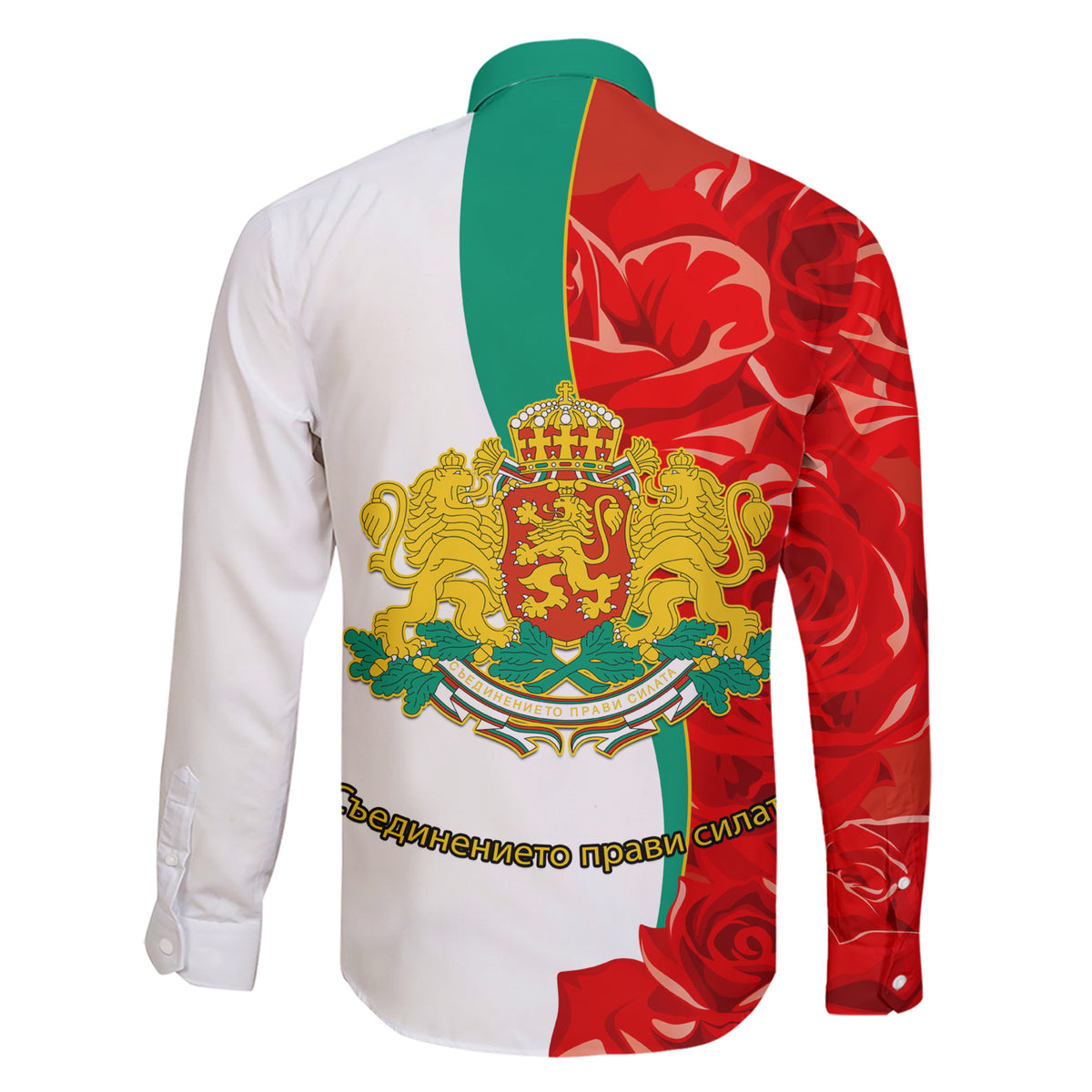 Bulgaria Liberation Day Family Matching Short Sleeve Bodycon Dress and Hawaiian Shirt Lion With Rose Flag Style - Wonder Print Shop
