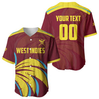 Custom Cricket 2026 West Indies Baseball Jersey Windies Go Champions