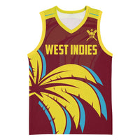 Custom Cricket 2026 West Indies Basketball Jersey Windies Go Champions