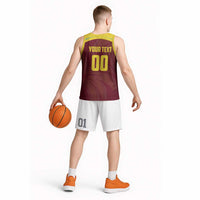 Custom Cricket 2026 West Indies Basketball Jersey Windies Go Champions