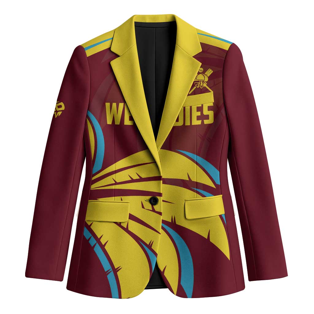 Custom Cricket 2026 West Indies Blazer Windies Go Champions