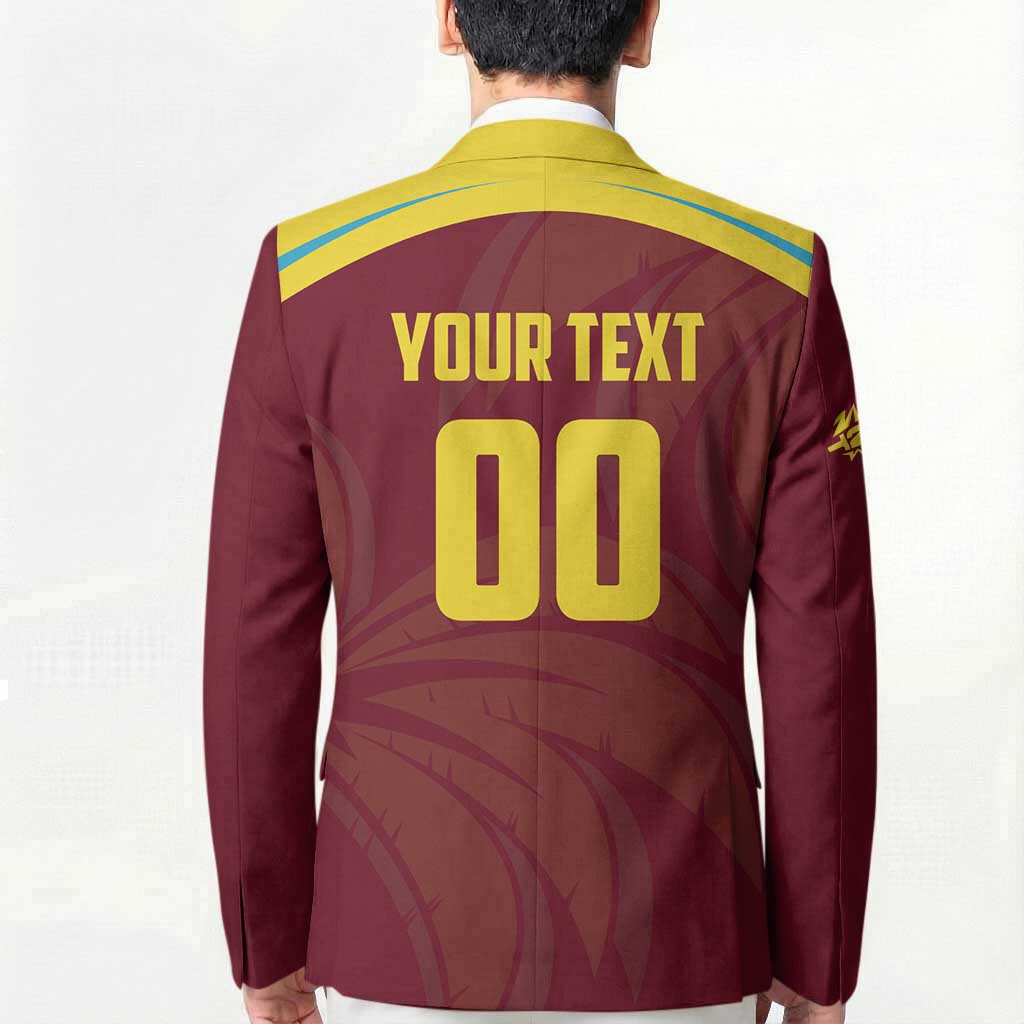 Custom Cricket 2026 West Indies Blazer Windies Go Champions
