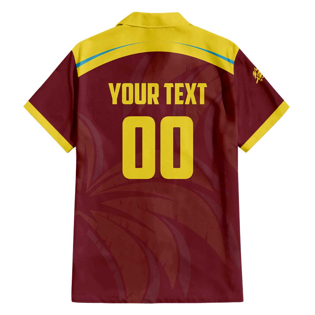 Custom Cricket 2026 West Indies Hawaiian Shirt Windies Go Champions