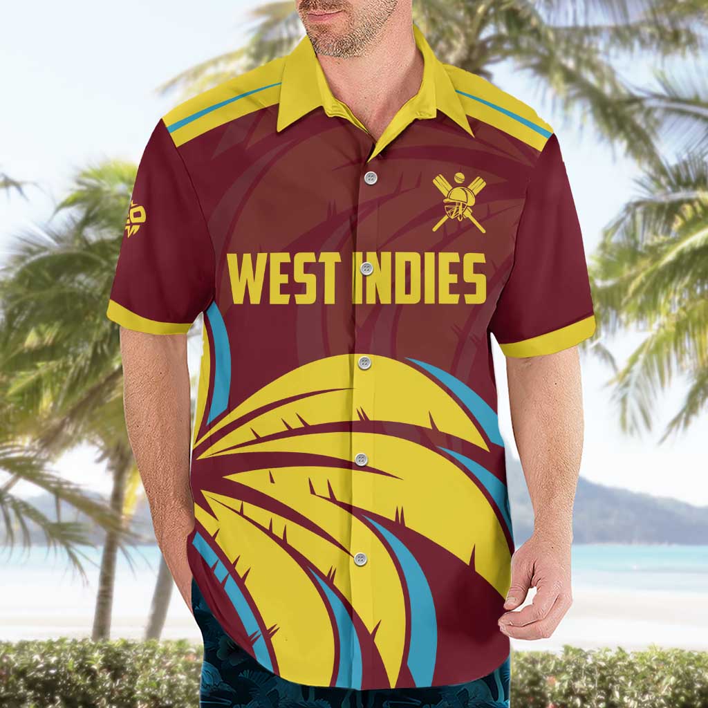 Custom Cricket 2026 West Indies Hawaiian Shirt Windies Go Champions