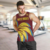 Custom Cricket 2026 West Indies Men Tank Top Windies Go Champions