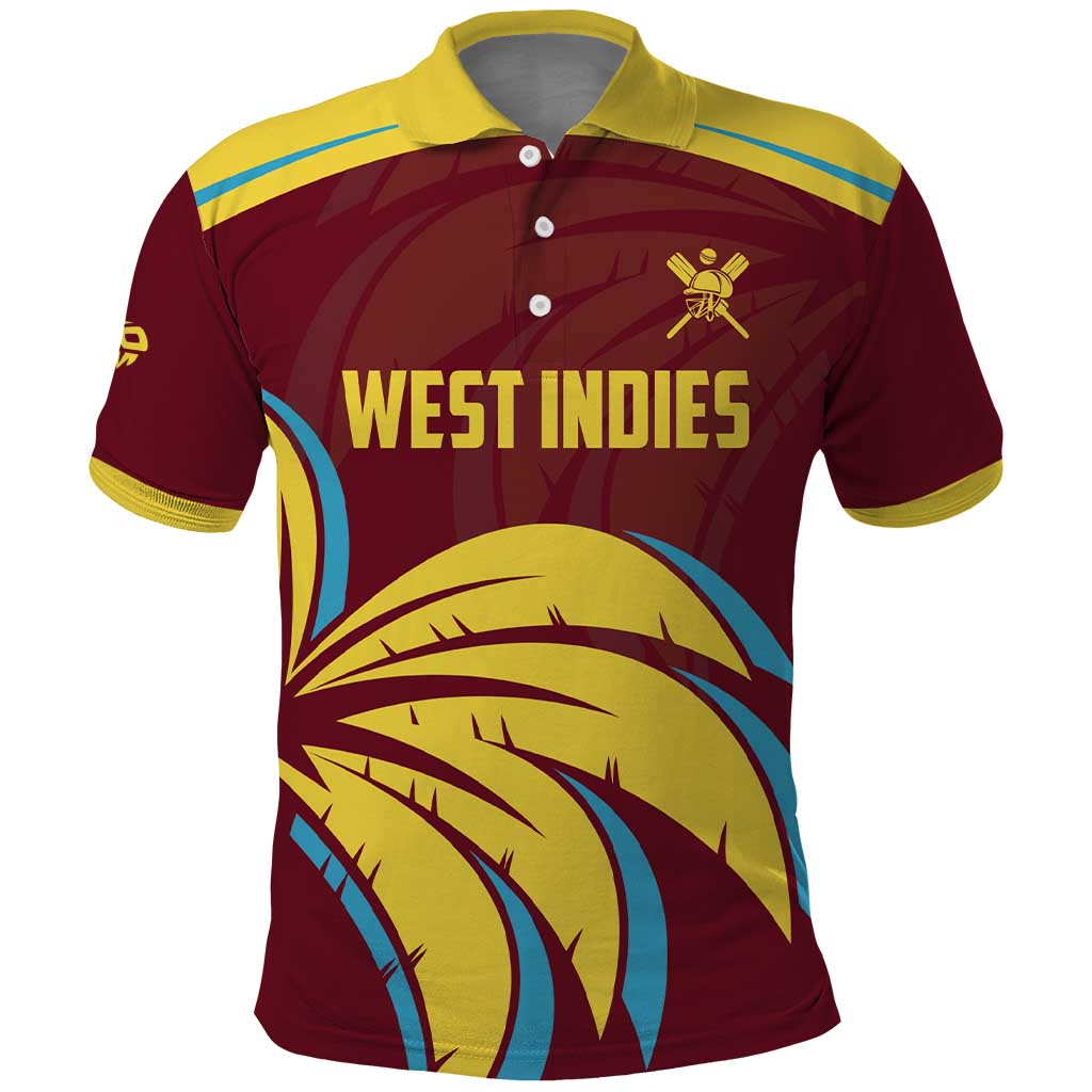 Custom Cricket 2026 West Indies Polo Shirt Windies Go Champions