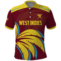 Custom Cricket 2026 West Indies Polo Shirt Windies Go Champions