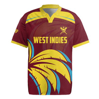 Custom Cricket 2026 West Indies Rugby Jersey Windies Go Champions