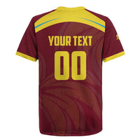 Custom Cricket 2026 West Indies Rugby Jersey Windies Go Champions