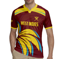 Custom Cricket 2026 West Indies Rugby Jersey Windies Go Champions