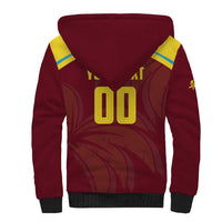 Custom Cricket 2026 West Indies Sherpa Hoodie Windies Go Champions