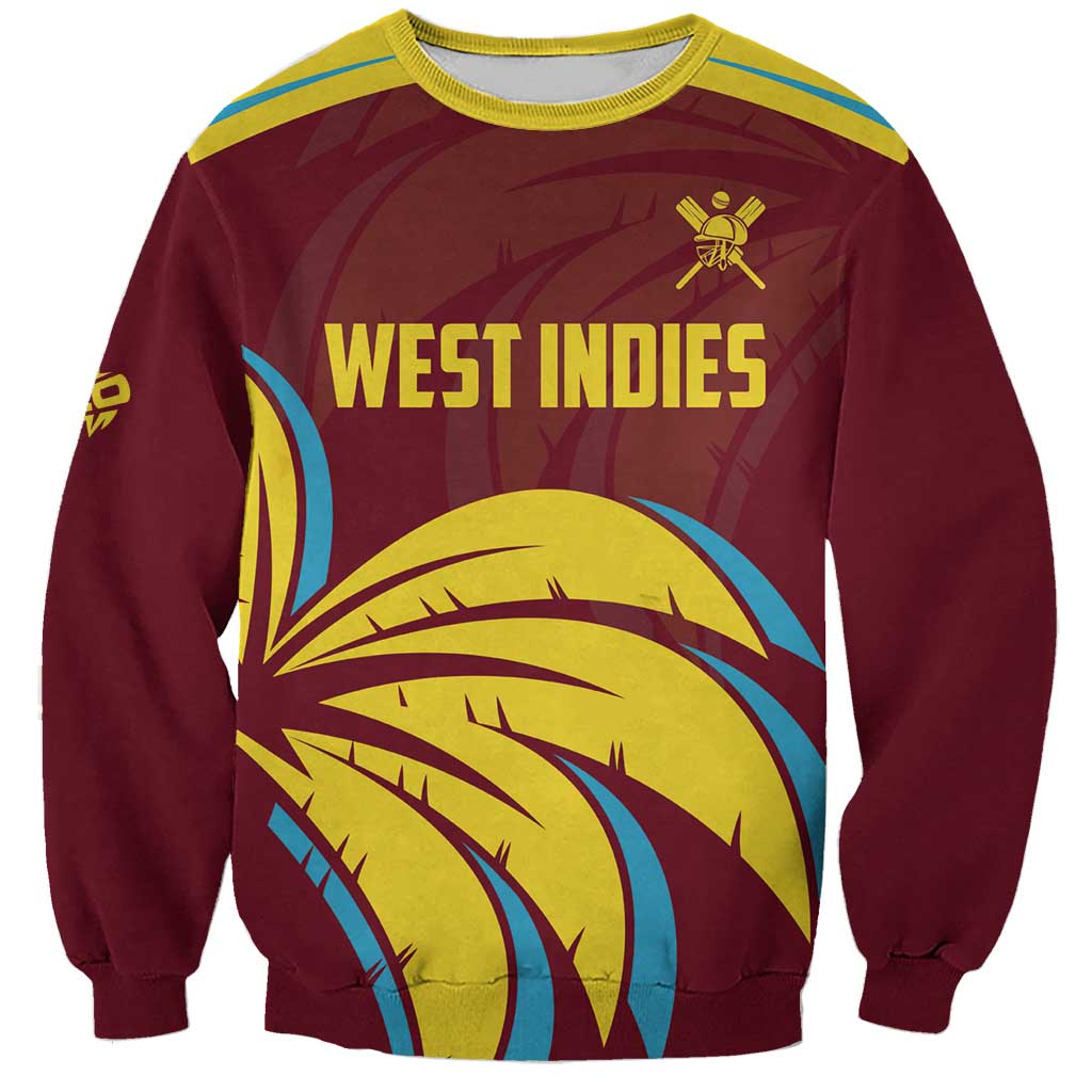 Custom Cricket 2026 West Indies Sweatshirt Windies Go Champions