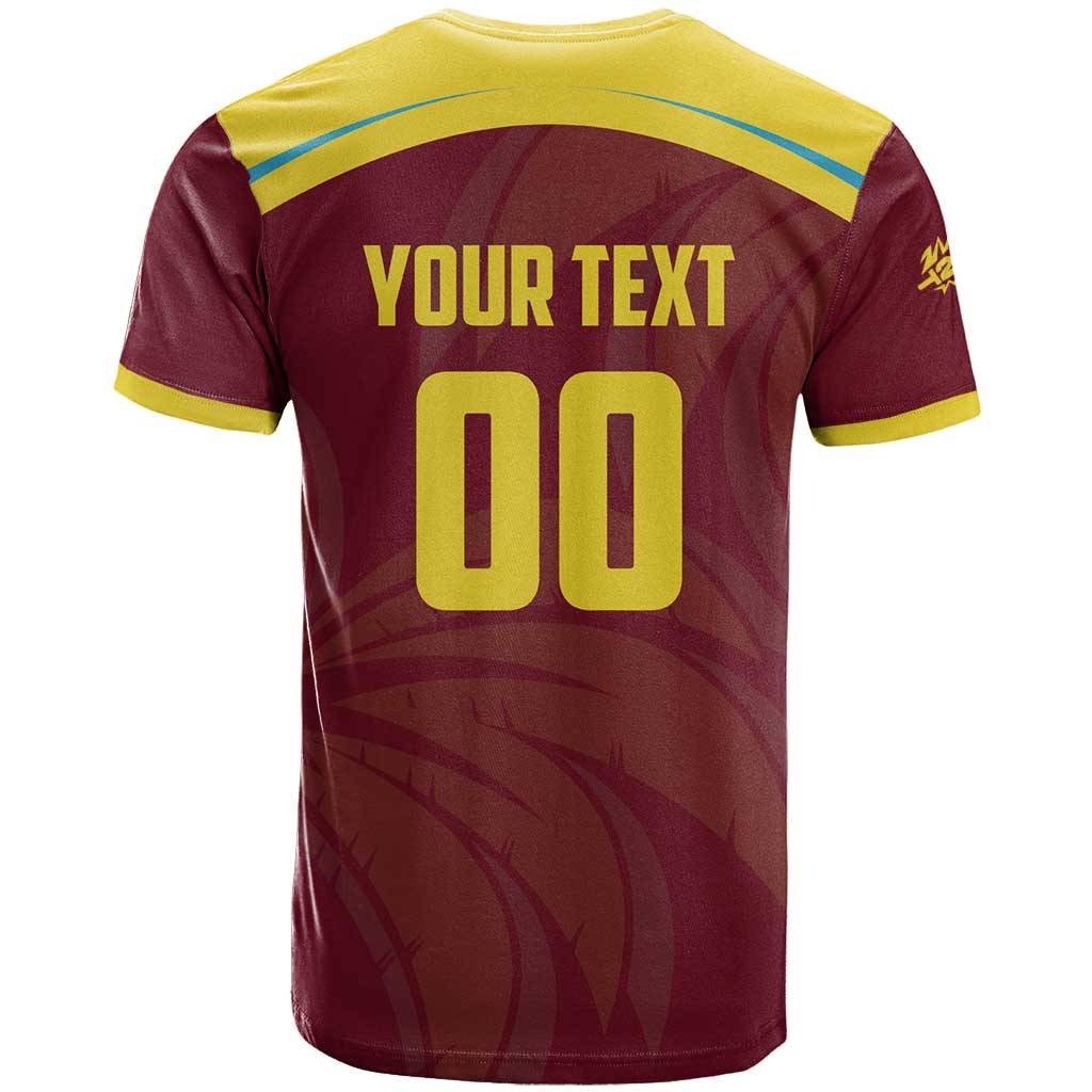 Custom Cricket 2026 West Indies T Shirt Windies Go Champions