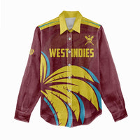 Custom Cricket 2026 West Indies Women Casual Shirt Windies Go Champions