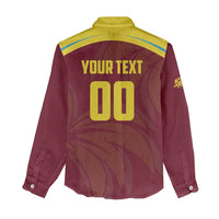 Custom Cricket 2026 West Indies Women Casual Shirt Windies Go Champions