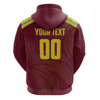 Custom Cricket 2026 West Indies Zip Hoodie Windies Go Champions