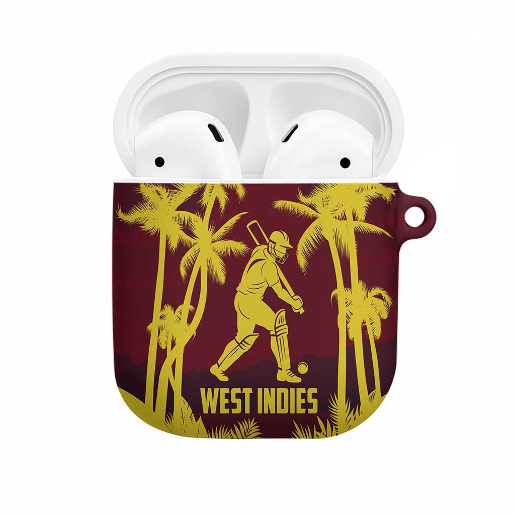 Cricket 2026 West Indies AirPods Case WI Tropical Version