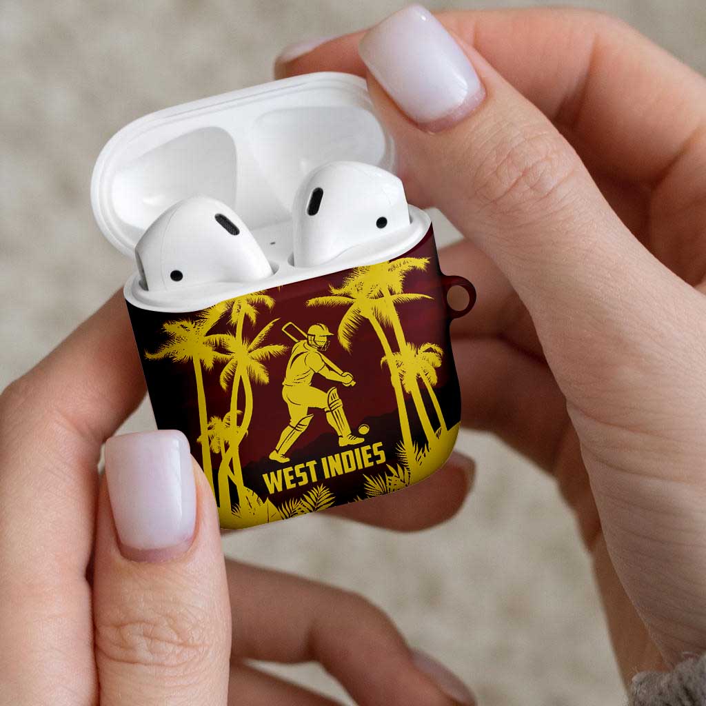 Cricket 2026 West Indies AirPods Case WI Tropical Version