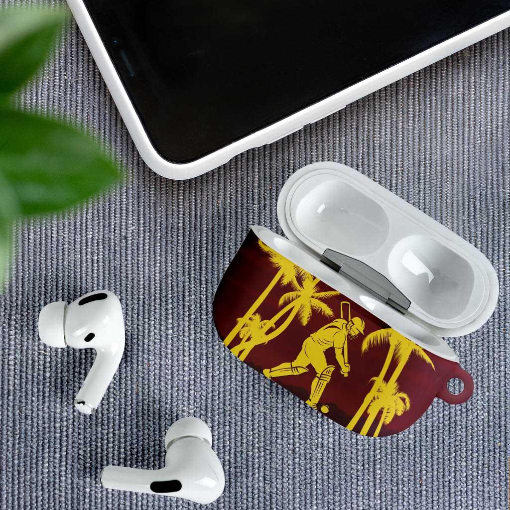Cricket 2026 West Indies AirPods Case WI Tropical Version