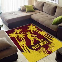 Cricket 2026 West Indies Area Rug WI Tropical Version