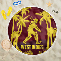 Cricket 2026 West Indies Beach Blanket WI Tropical Version