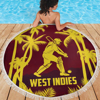 Cricket 2026 West Indies Beach Blanket WI Tropical Version