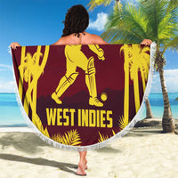 Cricket 2026 West Indies Beach Blanket WI Tropical Version