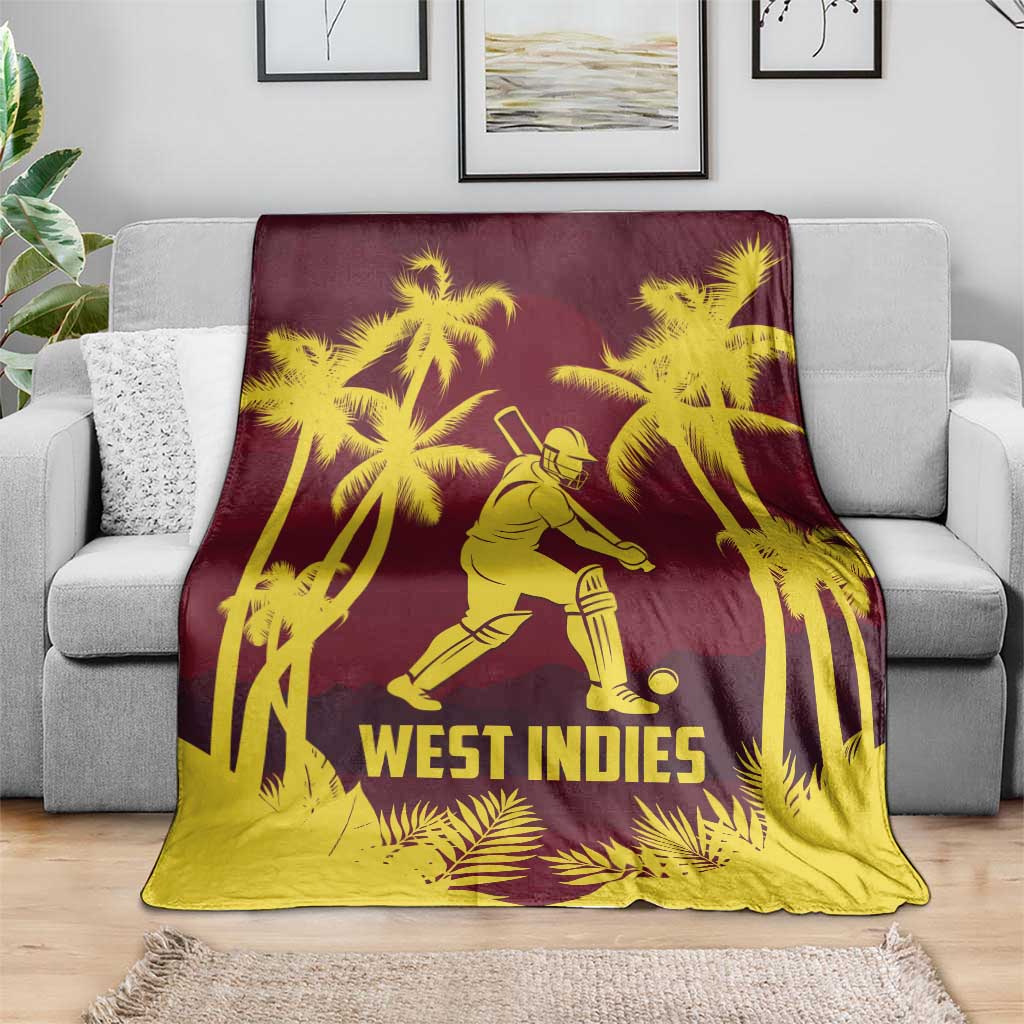 Cricket 2026 West Indies Blanket WI Tropical Version