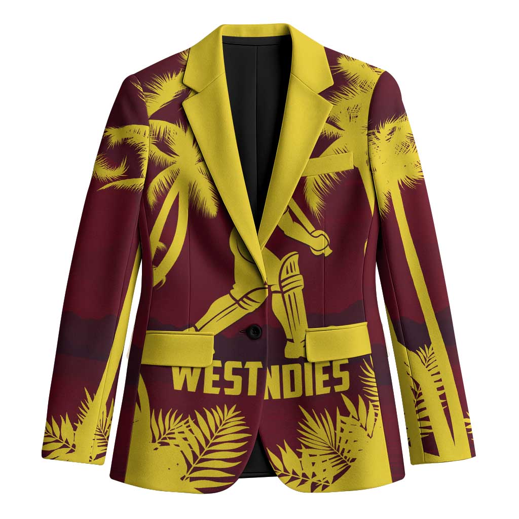 Custom Cricket 2026 West Indies Blazer WI Tropical Version