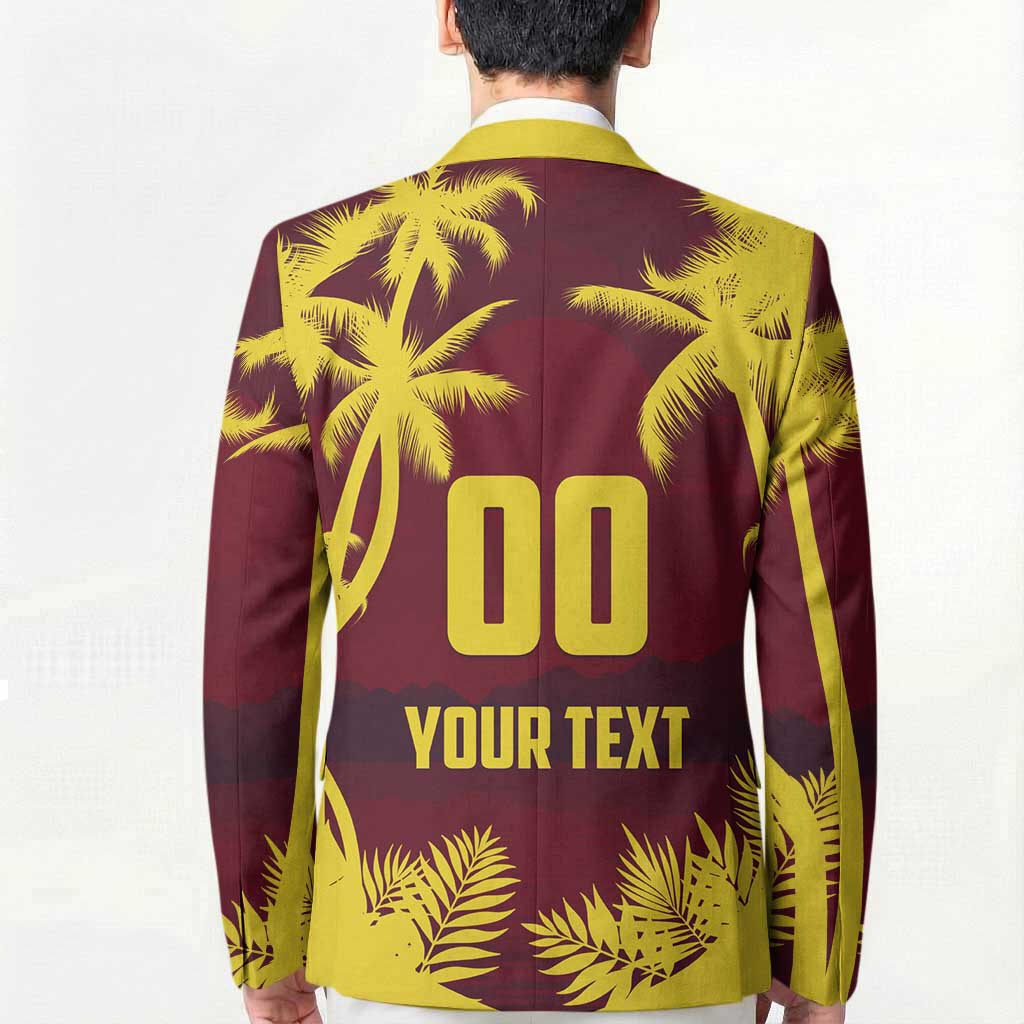 Custom Cricket 2026 West Indies Blazer WI Tropical Version