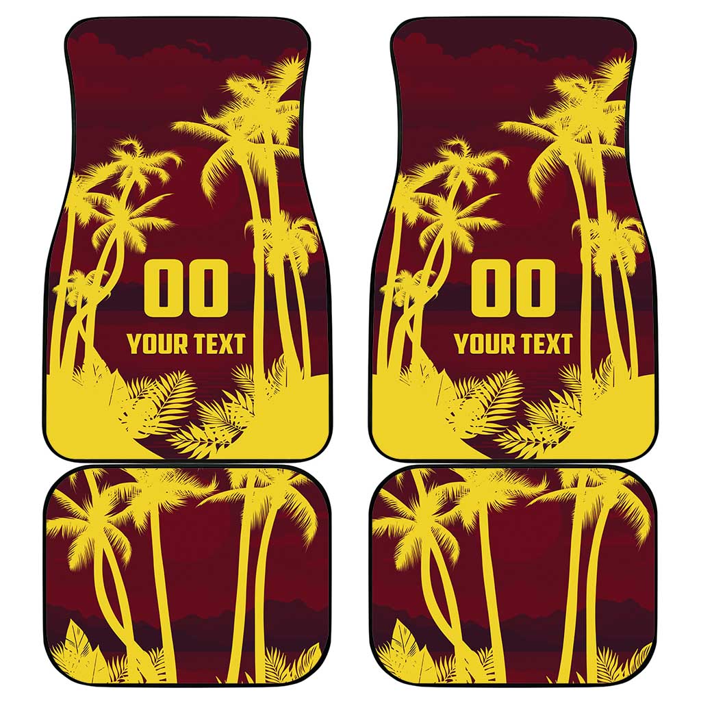Custom Cricket 2026 West Indies Car Mats WI Tropical Version