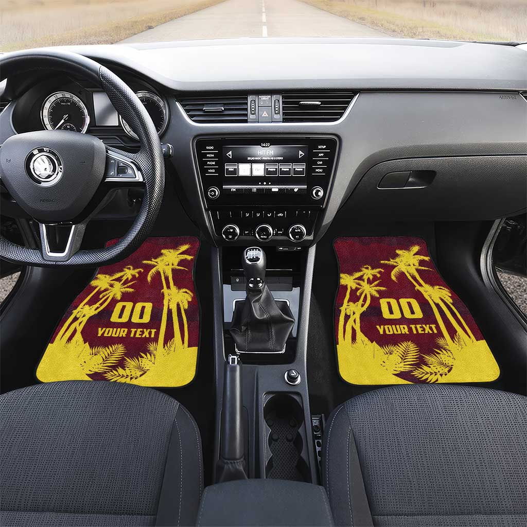 Custom Cricket 2026 West Indies Car Mats WI Tropical Version