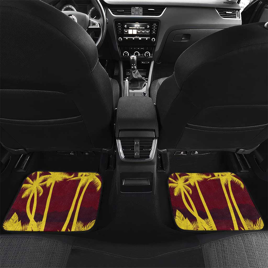 Custom Cricket 2026 West Indies Car Mats WI Tropical Version