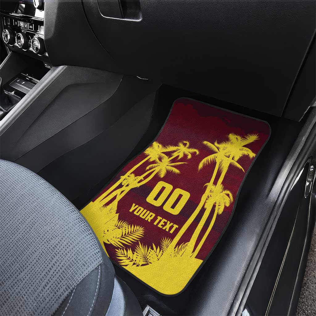 Custom Cricket 2026 West Indies Car Mats WI Tropical Version
