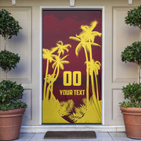 Custom Cricket 2026 West Indies Door Cover WI Tropical Version