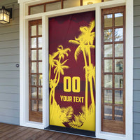 Custom Cricket 2026 West Indies Door Cover WI Tropical Version