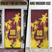 Custom Cricket 2026 West Indies Door Cover WI Tropical Version