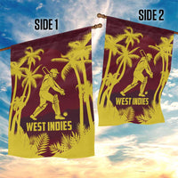 Cricket 2026 West Indies Garden Flag WI Tropical Version