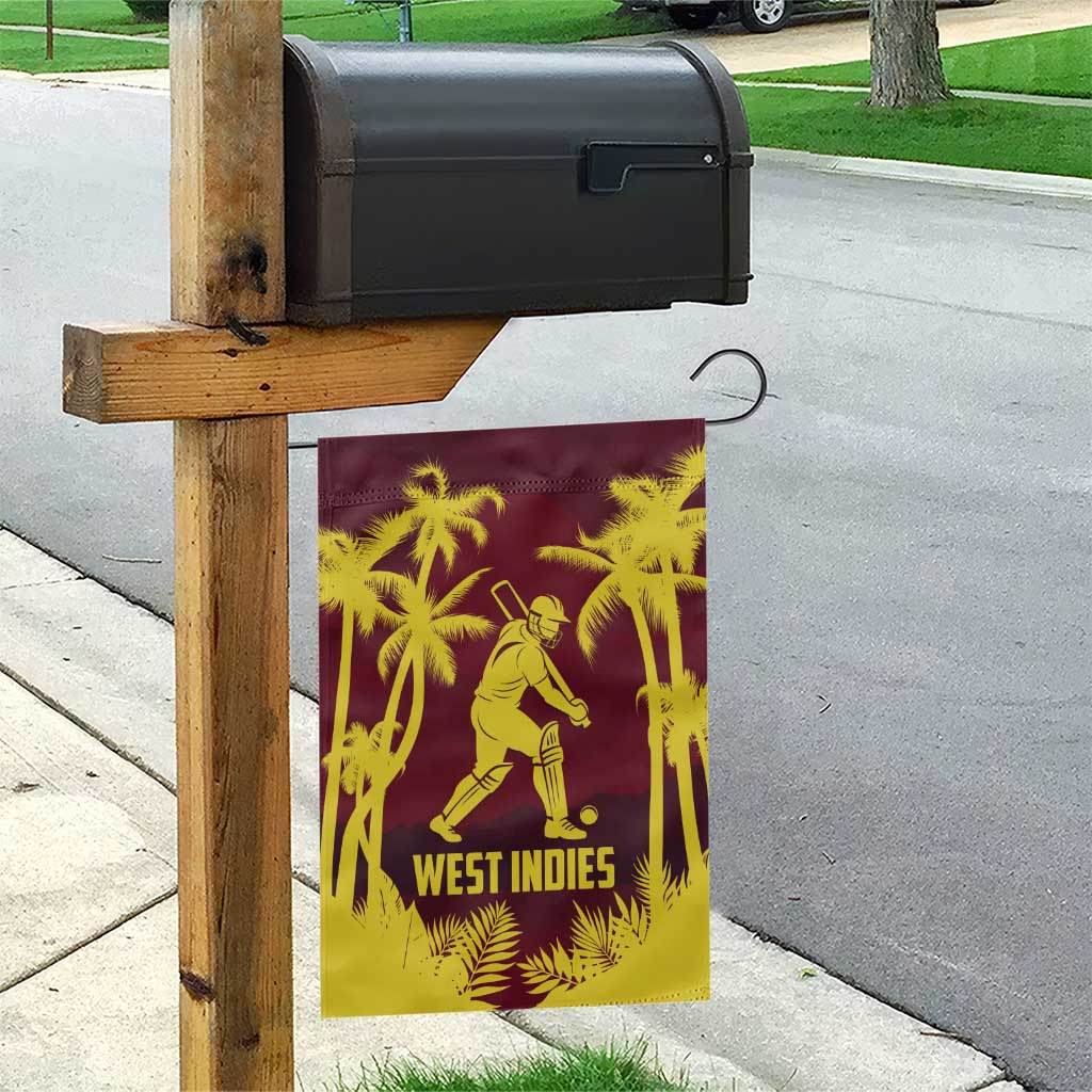 Cricket 2026 West Indies Garden Flag WI Tropical Version